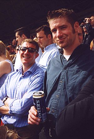 ... Jodie - almost as tall as Frankie Dettori...